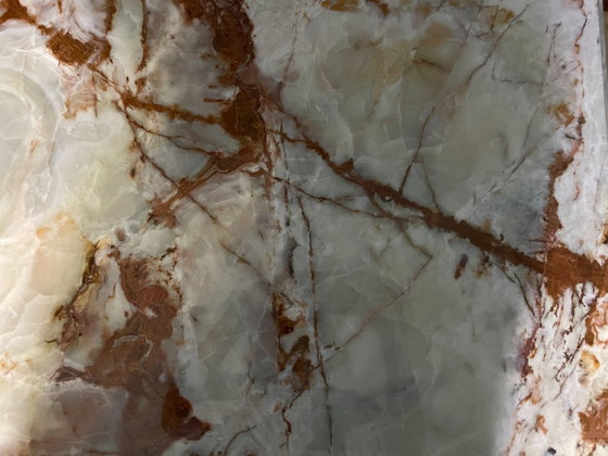 Image 1 of Mesa de Salón Barroca Mármol Ónice