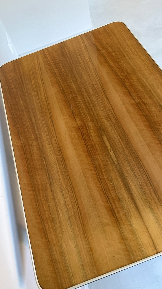 Image 1 of Vintage wooden trolley with formica top