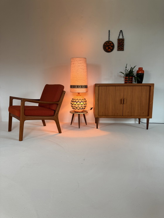 Vintage Deense ‘Pineapple’ Vloerlamp ‘70 – Vloerlampen, Glass, Plastic (photo 13 of 13)