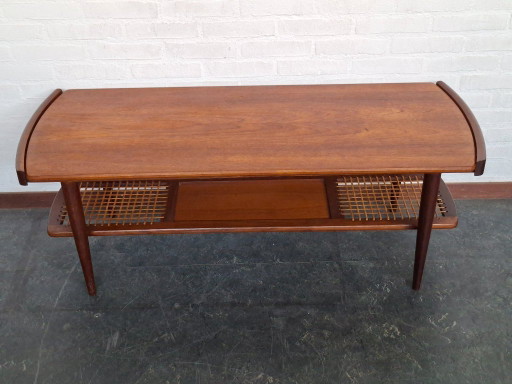 Tavolino da caffè Louis van Teeffelen – salontafels, Rattan, Wood (photo 2 of 12)