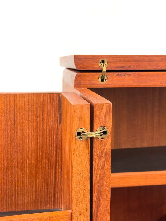 Image 1 of Mueble bar de teca de Illum Wikkelsø para CFC Silkeborg, años 60