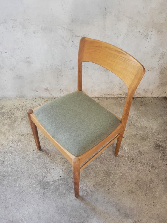 Image 1 of Set di 6 sedie di Henning Kjearnulf per Korup, 1960