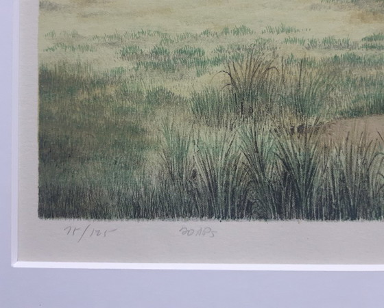 Image 1 of Mel Hunter - Addison County Showplace - litografia firmata