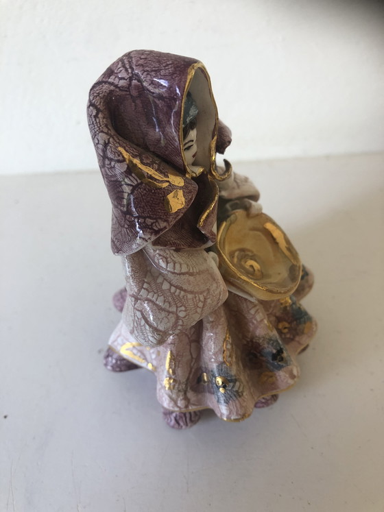 Image 1 of Venezianische Figur, handbemalt