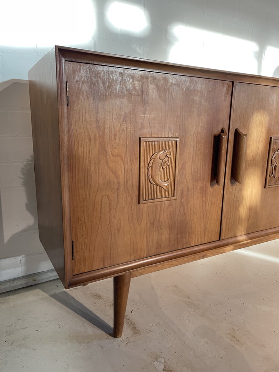 Image 1 of Louis van Teeffelen Dressoir - Vintage Design