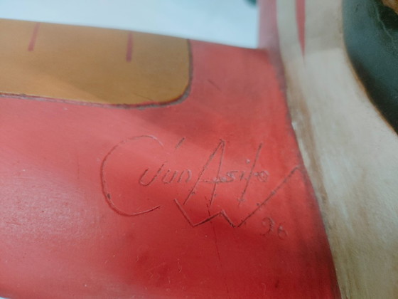 Image 1 of Payaso Jun Asilo en un avión decorado (pieza de colección)