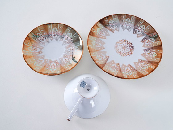 Image 1 of Porseleinen kopje, Duits ontwerp, jaren 1940, vervaardigd in Duitsland.