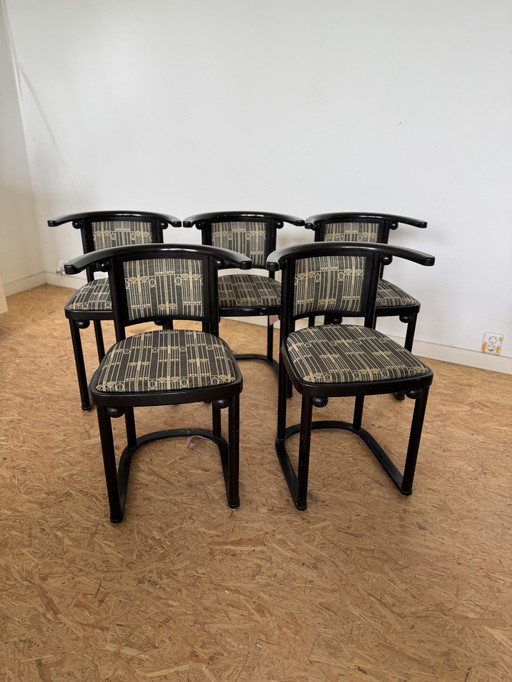 5x Silla Josef Hoffmann