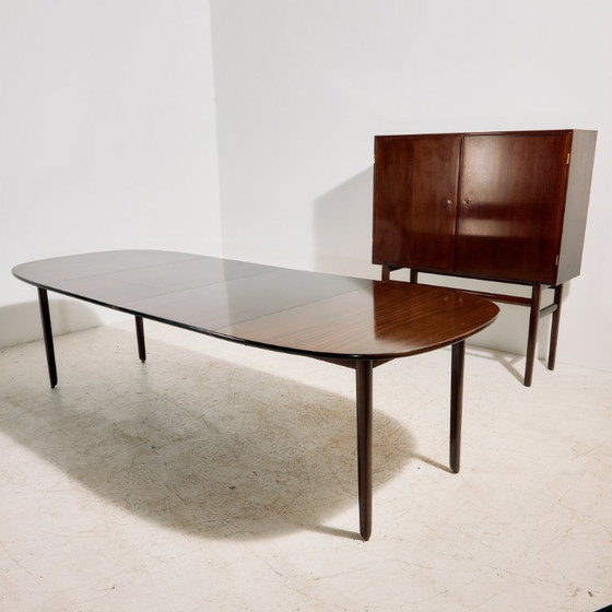 Image 1 of Juego de comedor MK11102 Rungstedlund de caoba de Ole Wanscher para Poul Jeppesen Møbelfabrik. Juego de 8