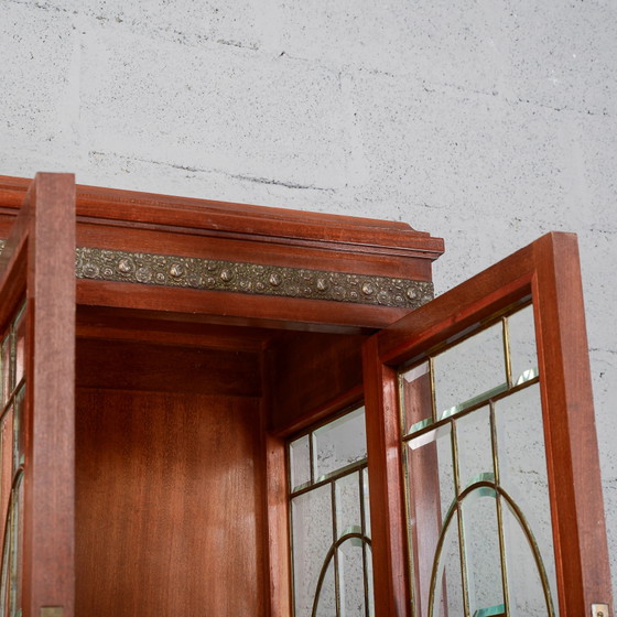 Vaisselier deux pièces avec plateau en marbre – Métal, Art Nouveau (photo 13 of 14)