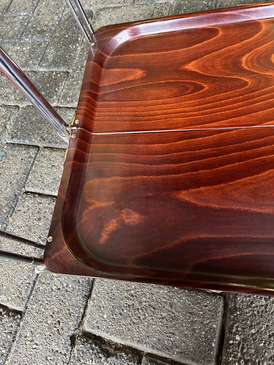 Image 1 of Chariot de service/meuble mural Gerlinol vintage années 60/70