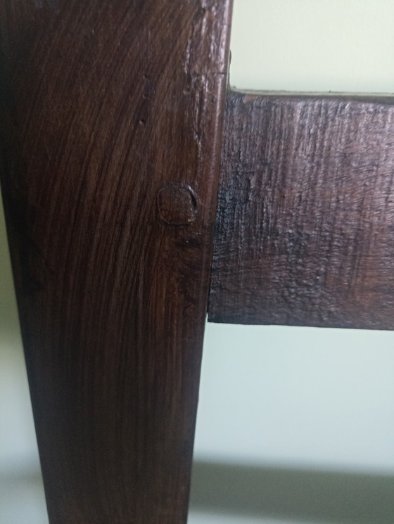 Image 1 of Einzigartige französische „Banc à Sel“ (Salzbank) aus dem 18. Jahrhundert – Eiche