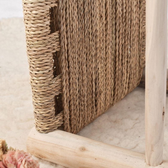 Handgemaakte bank – Bankjes, Rattan, Wood (photo 6 of 8)