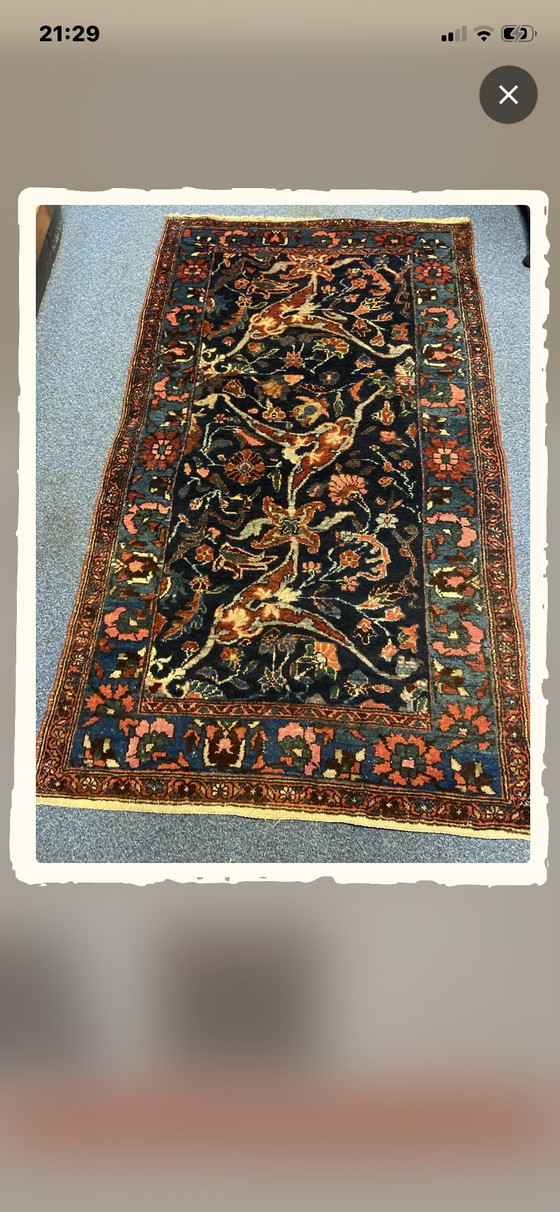 Tapis ancien persan de style Fereghan Sarouk en laine noué à la main – Wool (photo 3 of 5)
