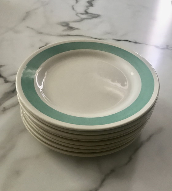 Image 1 of Set of 8 Oxford dessert plates