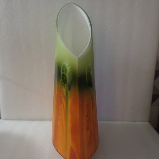 Image 1 of Vintage asymmetrical lamp, Zwiesel, 1960s-70s