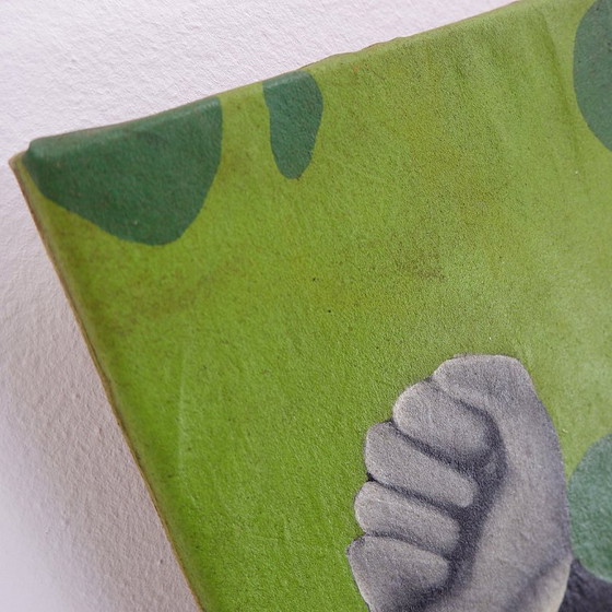 Image 1 of Billy Gubul'Art Hedendaagse Afrikaanse kunst - Acryl op stof