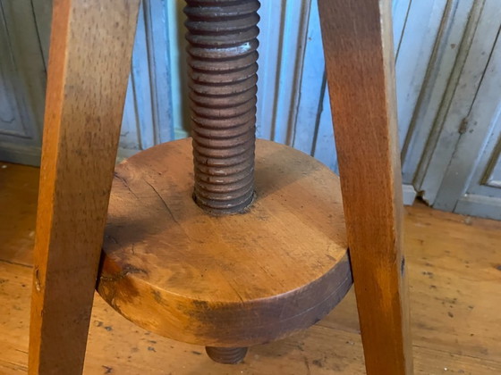 Image 1 of Swivel stool Stool Side table French