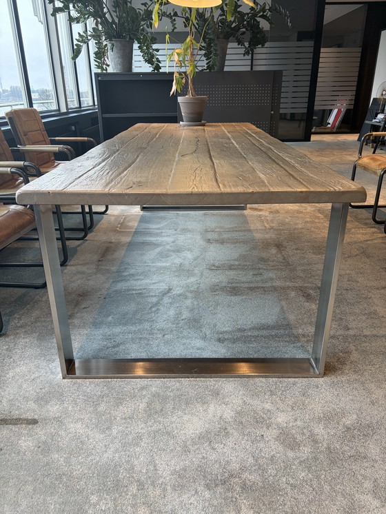 Image 1 of Rofra Home eettafel reclaimed oak 260x100