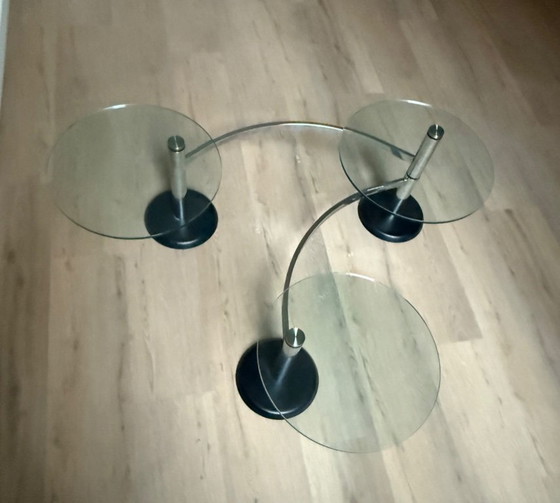 Image 1 of Table basse de rassemblement à plusieurs niveaux