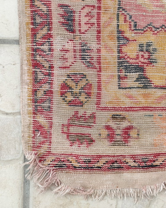 Image 1 of hand-patinated rug, 166 cm x 95 cm, mid-20th century