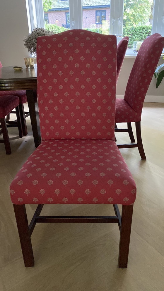 Image 1 of 6 Vintage Eetkamer stoelen