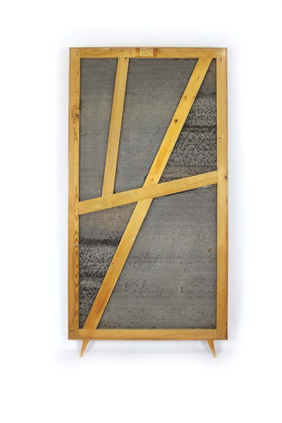 Image 1 of Restored Vintage Geometric Coat Rack from Drevokov Blatna, 1972
