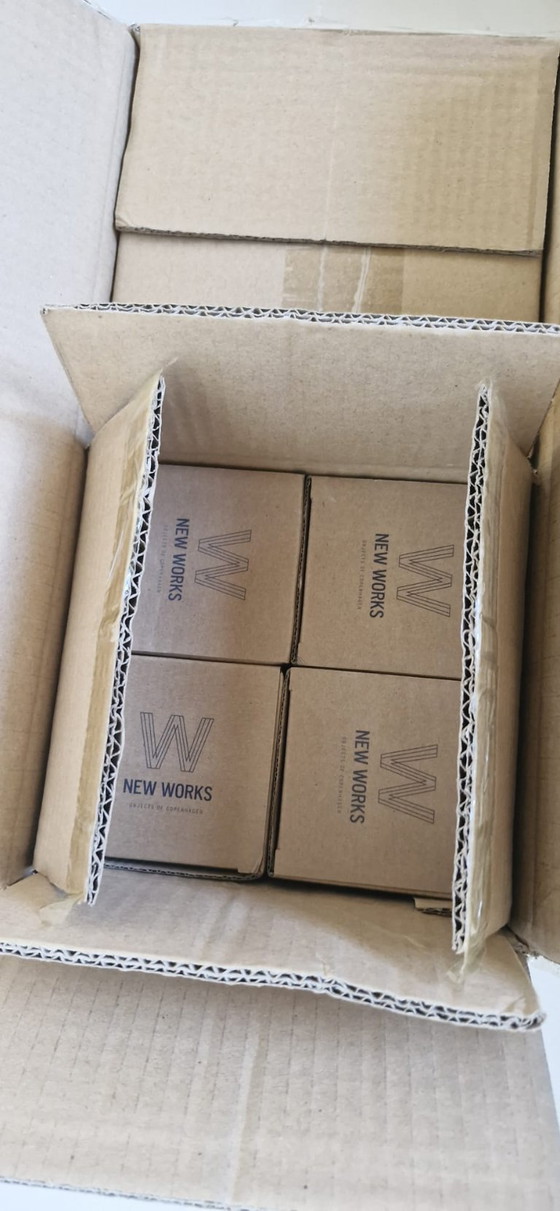 Image 1 of NOVITÀ - 4 portacandele di design 'Block' di New Works.