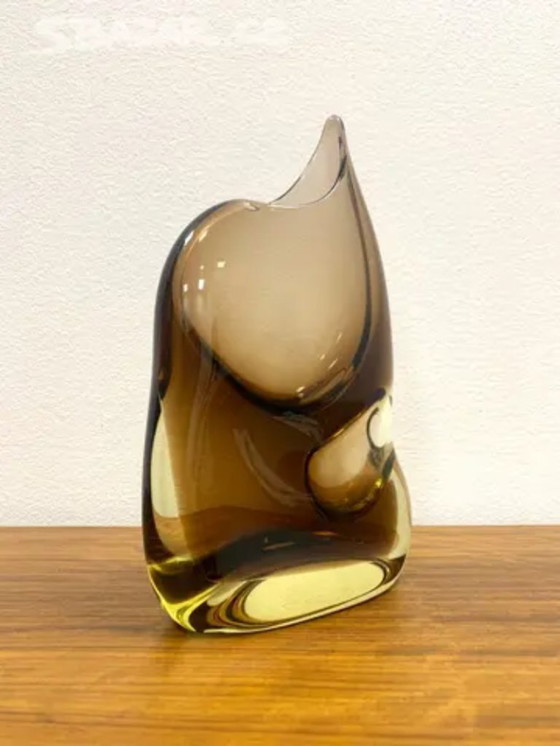 Image 1 of Jarrón retro, Josef Cvrček & Miloslav Klinger, Somerso, años 70, Checoslovaquia