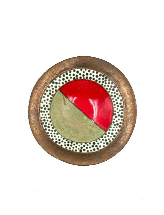 Image 1 of Mid-century modern ceramic bowl, France 1970s