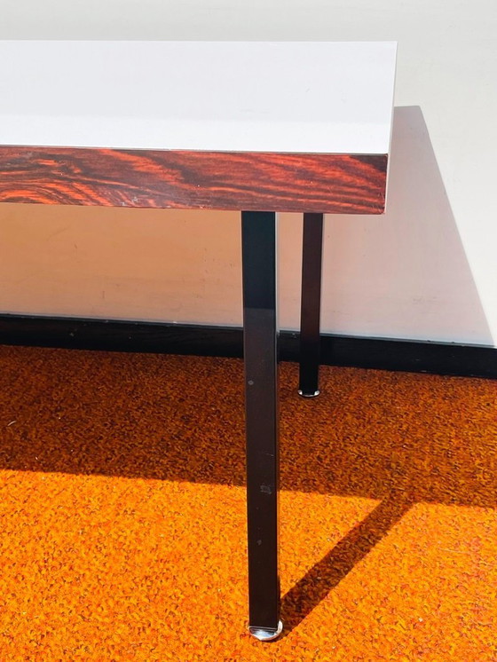 Image 1 of Table basse à carreaux « Lava » [Vintage années 60]