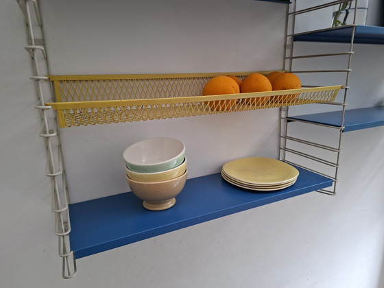Dubbel Tomado Wandrek, Mid-Century Dutch Design – Metal (photo 4 of 7)