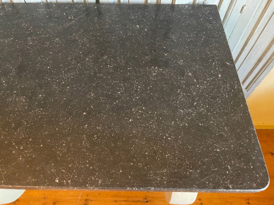 Side Tanble Wandtafel Wand Console Louis Philippe Trumeau – Stone (photo 5 of 21)