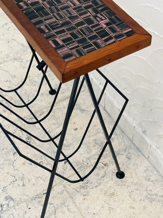 Image 1 of Vintage ceramic magazine rack