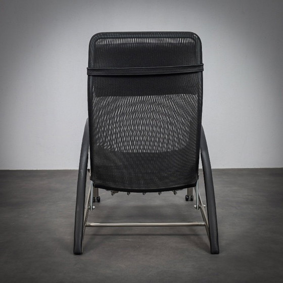 Image 1 of Loungefauteuil met voetenbank van Tecta, jaren 90