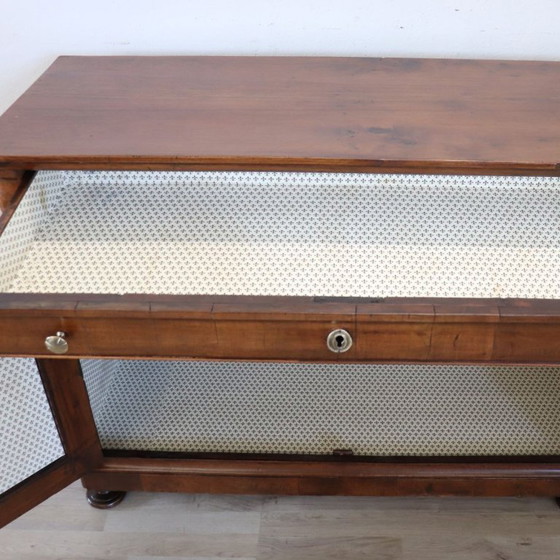 Image 1 of Antique Buffet in Walnut, Italy Mid 19th Century, Restored