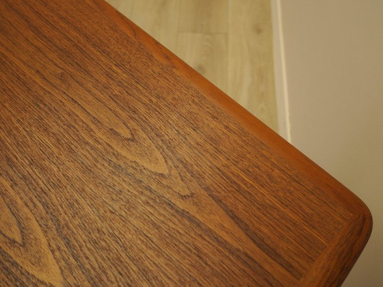 Image 1 of Mesa de teca, diseño danés, década de 1970, fabricada en Dinamarca.