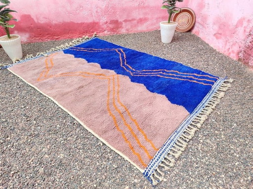 Traditioneel handgemaakt vloerkleed van puur wol, afmeting 2/3 meter – Aime Té, vloerkleden en tapijten, Wool (photo 2 of 8)