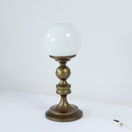 Élégante lampe de table vintage de Drukov, années 1950
