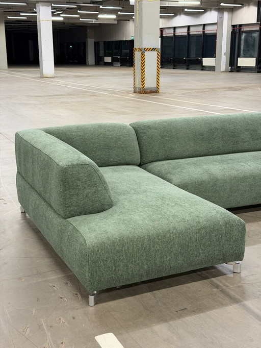 Leolux Faya Lobi Groen + Hocker