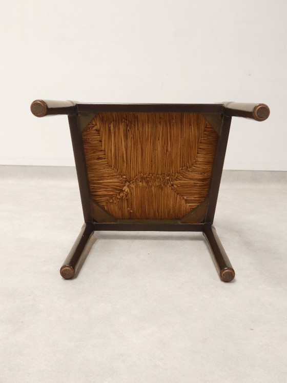 Sillas Cassina Carimate - ratán marrón – Sillas de comedor, Wicker, Vintage (photo 28 of 29)
