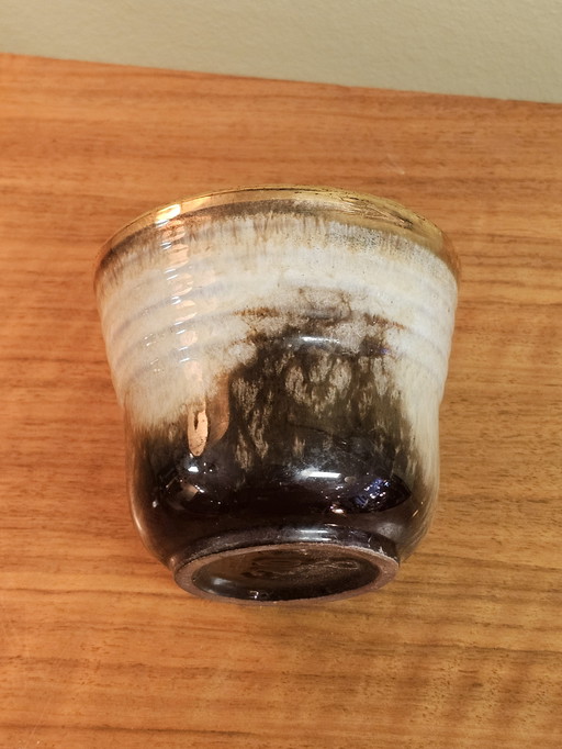 Maceta vintage de Alemania Occidental