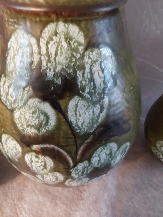 Image 1 of West Germany vases set hand-painted