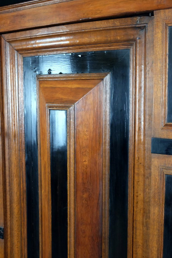 Image 1 of 18de eeuwse Hollandse Kussenkast / Dutch 18th century Kussenkast