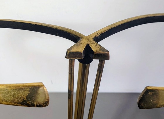 Image 1 of Carl Auböck Umbrella Stand Mid Century Brass Vintage 50s, Austria