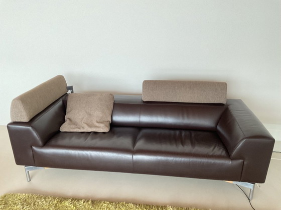 Image 1 of Leolux 3-Sitzer-Sofa Howlo mit drehbaren Rückenlehnen