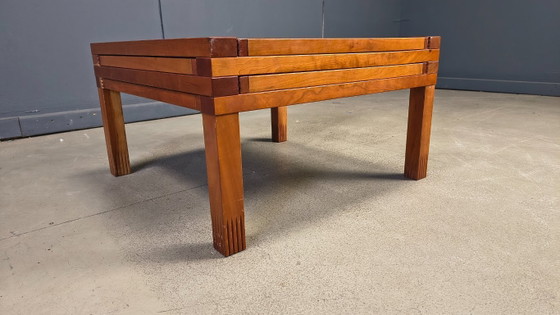 Image 1 of Table basse vintage de Bernard Vuarnesson pour Bellato, années 1980