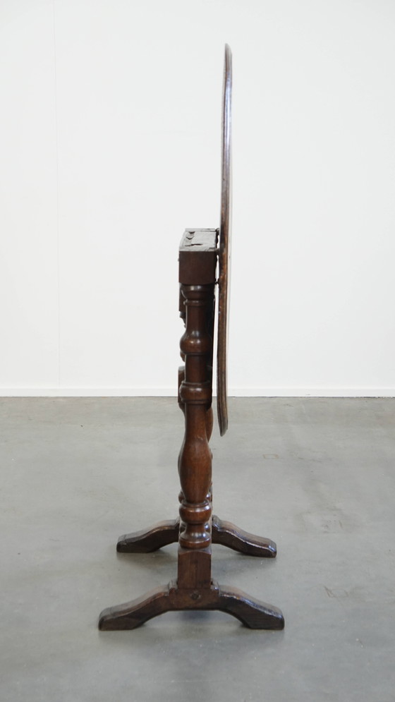 Image 1 of 17th Century Antique Folding Table/Side Table