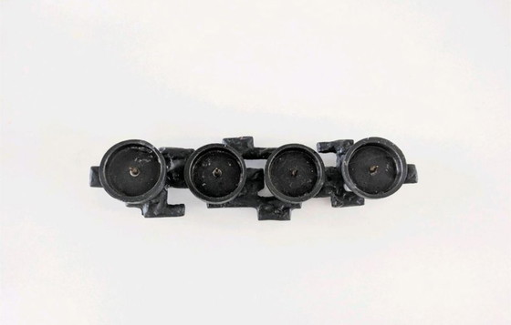 Image 1 of MCM 1960s Brutalist Design Weihnachten Advent Kerzenhalter