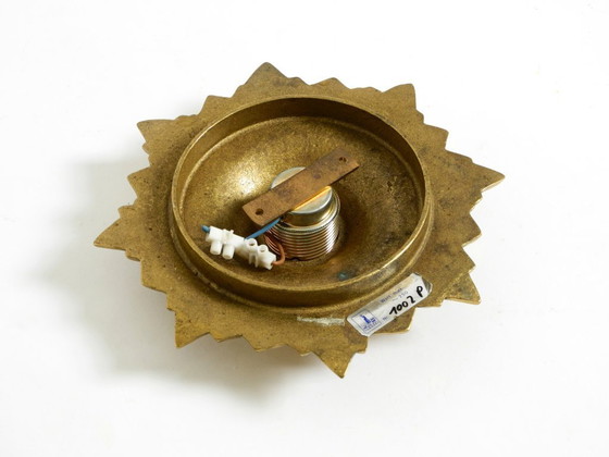 Image 1 of Lampade da parete o da soffitto in bronzo con design a stella spaziale anni '60